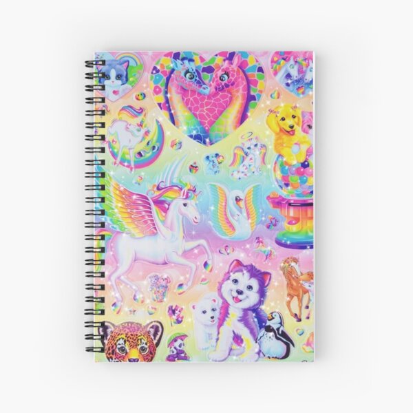 RAINBOW Y2K 2000S nostalgia print Spiral Notebook