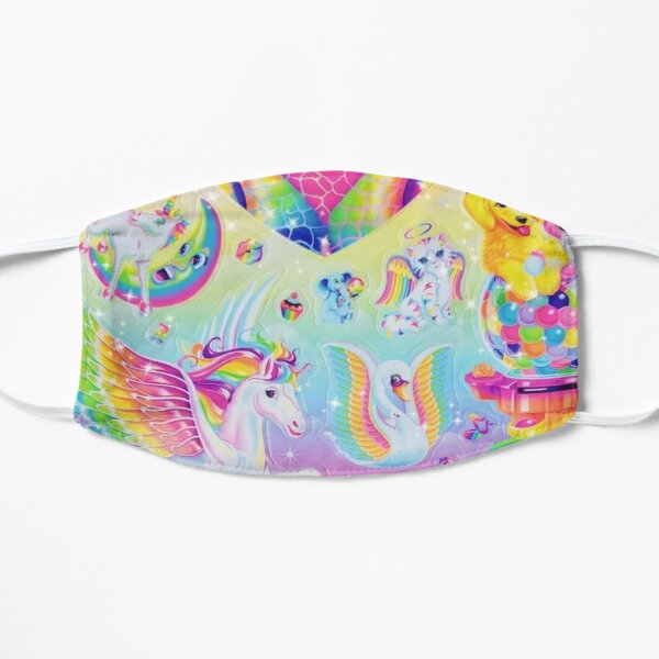 RAINBOW Y2K 2000S nostalgia print Mask