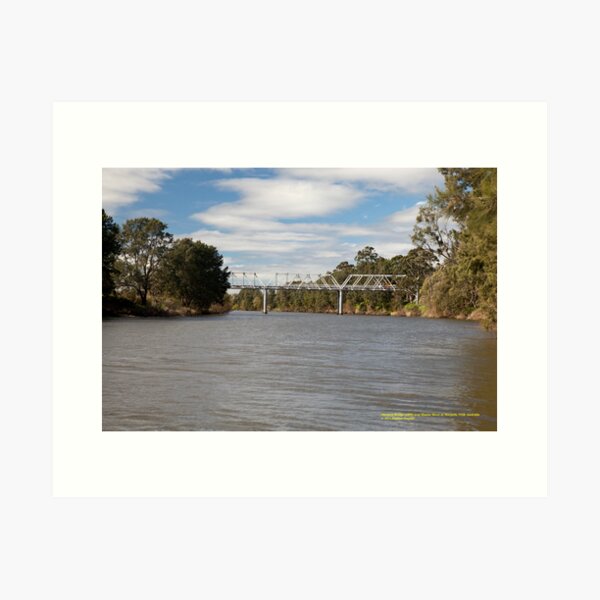 Item preview, Historic Morpeth Bridge (1898) Hunter River, NSW Australia designed and sold by SNPenfold.