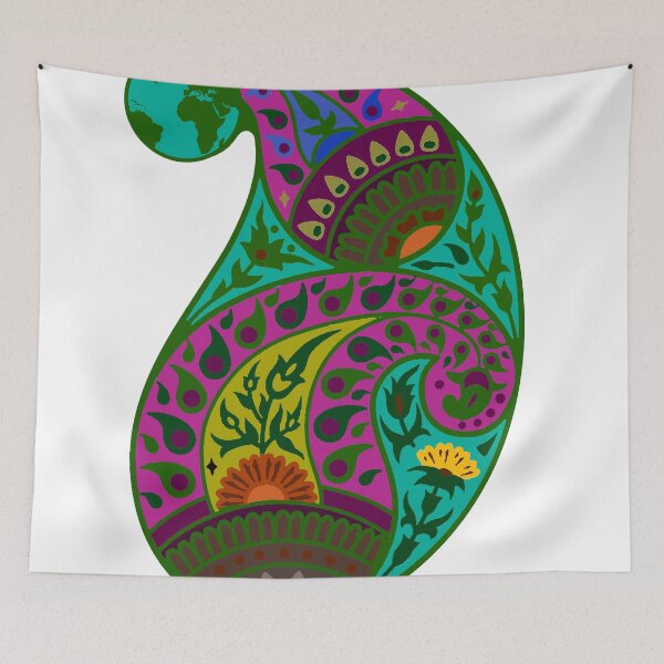 Item preview, Paisley بته جقه with world  designed and sold by amision.