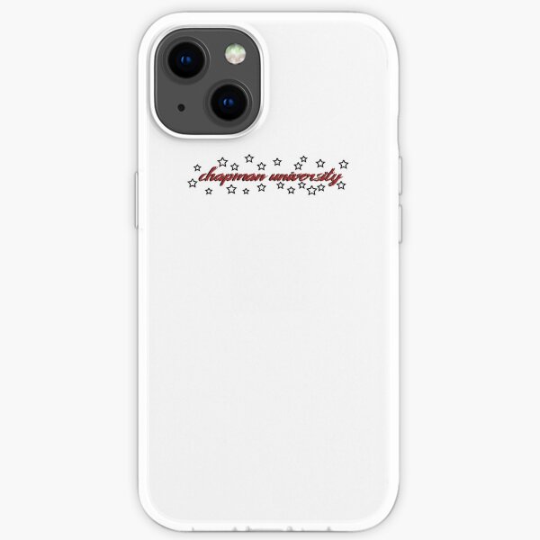 Chapman University w/ stars iPhone Soft Case