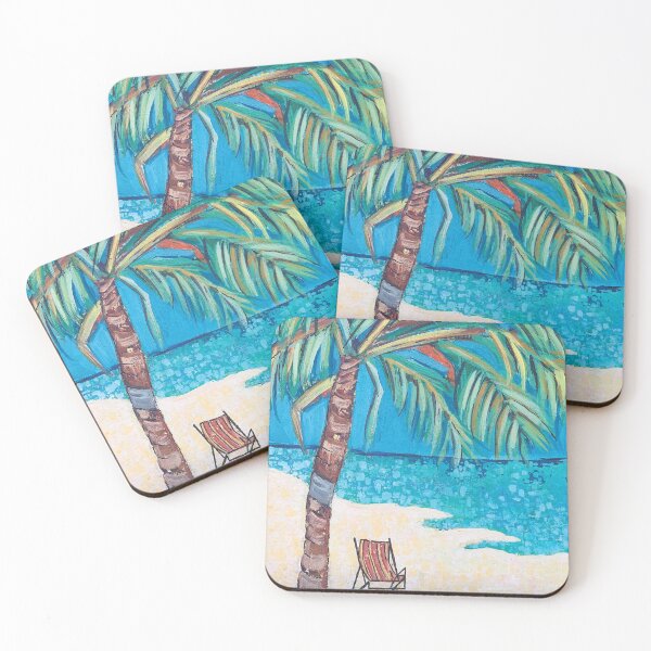 Item preview, Beach Chair and Palm designed and sold by AmcalmArtisty.