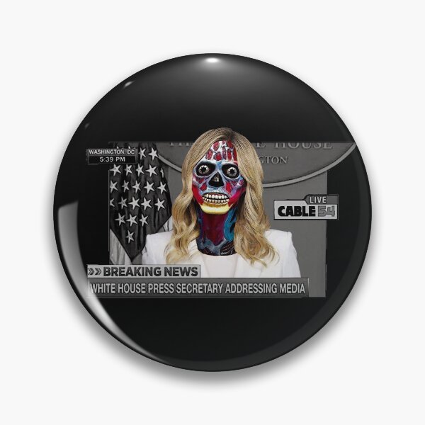 Item preview, White House Press - They Live! V3 designed and sold by bestofbad.