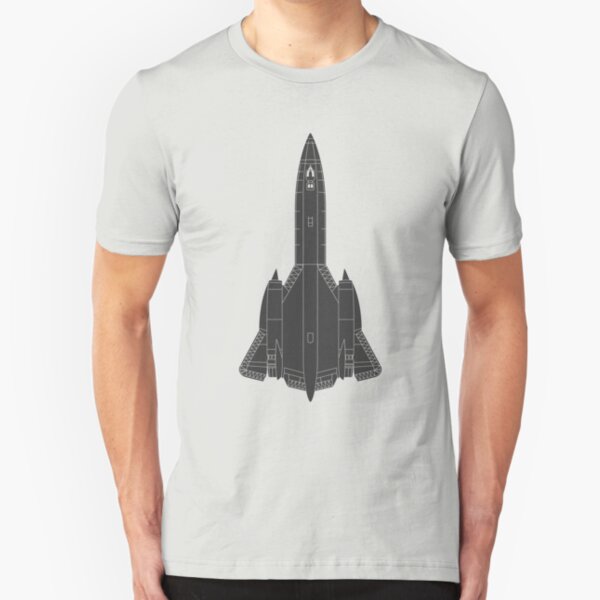 Lockheed SR-71 Blackbird Slim Fit T-Shirt