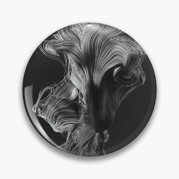Item preview, Chaotic Lines #3 Monochrome Abstract Art designed and sold by chaoticlines.