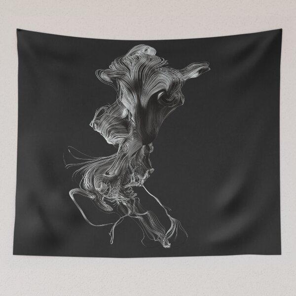 Item preview, Chaotic Lines #3 Monochrome Abstract Art designed and sold by chaoticlines.