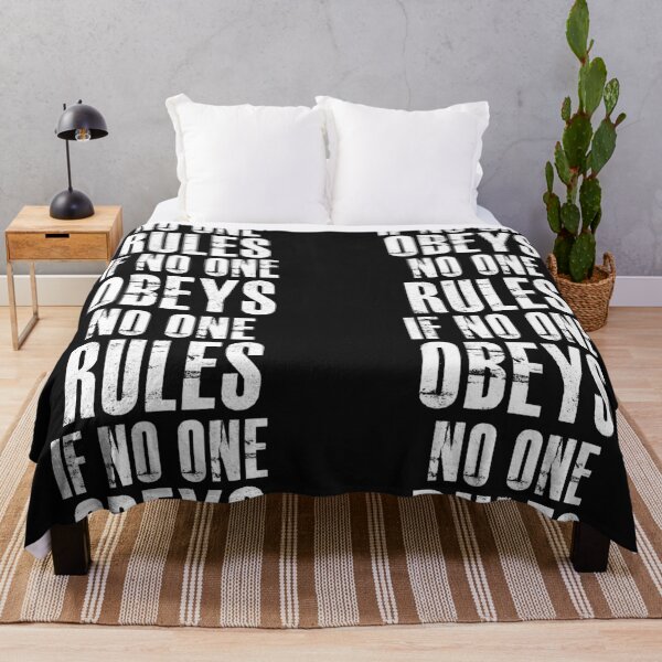 Item preview, No One Rules If No One Obeys designed and sold by funhousejen.