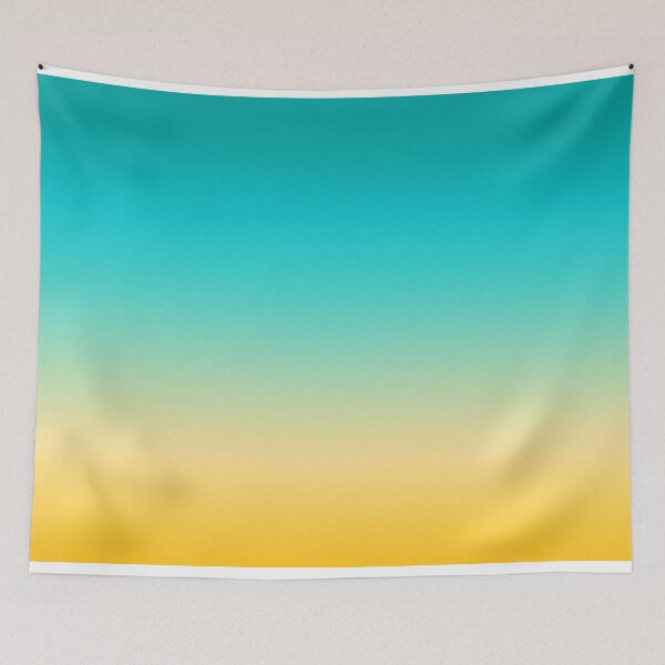 Item preview, Cityscape Skyline lemon and lime summer sunrise Gradient Contemprary Colour Art designed and sold by LJWDesigns.