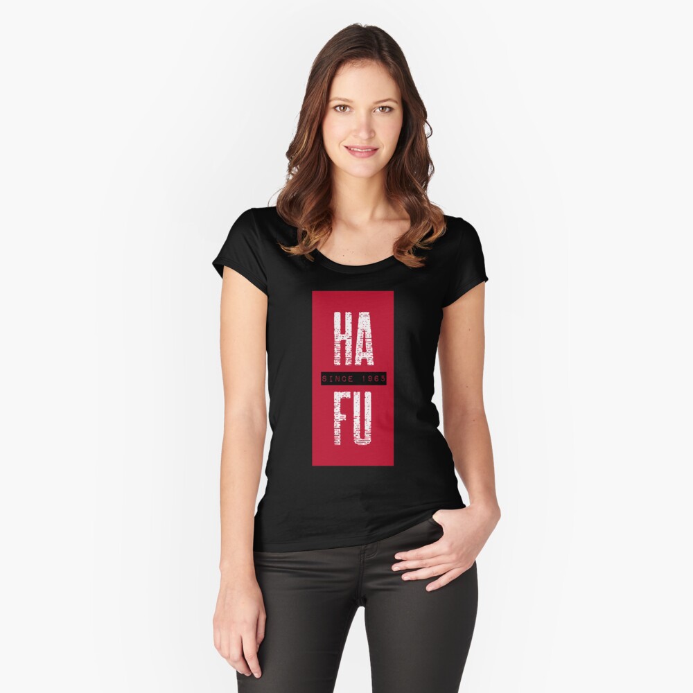Item preview, Fitted Scoop T-Shirt designed and sold by HAFU-Designs.
