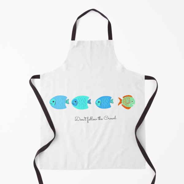 Item preview, Whimsical Fish "Don't follow the Crowd" designed and sold by KCook1465.