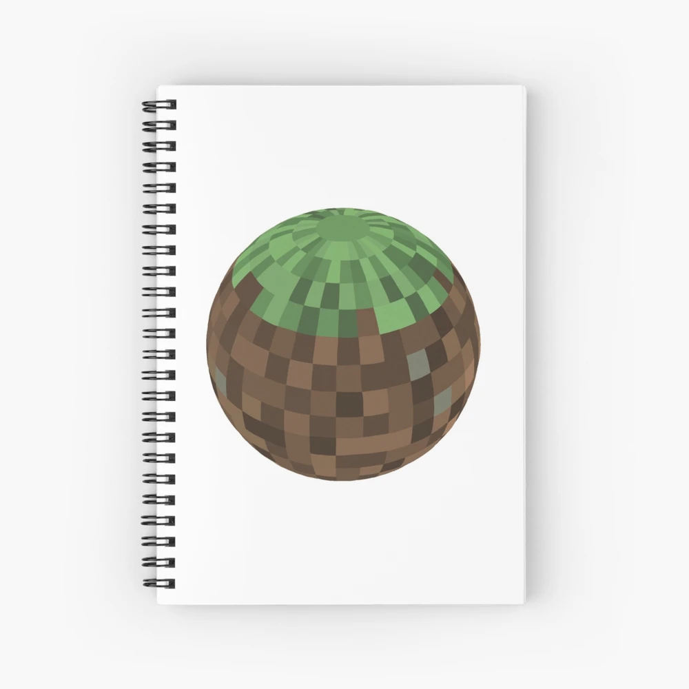 New Minecraft Spiral Notebook Scratch and Sticker Journal.
