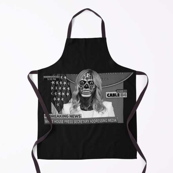 Item preview, White House Press - They Live! V3 B/W designed and sold by bestofbad.