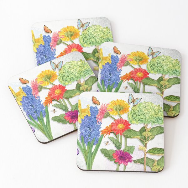 Item preview, Botanical Flowers 1 designed and sold by Lynnea Washburn.