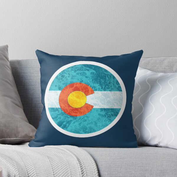 Item preview, Colorado flag with ocean waves  designed and sold by Lauren Parmley.