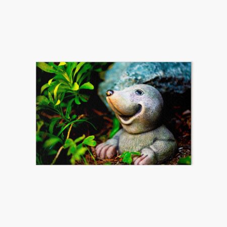 Happy Mole Art Board Print