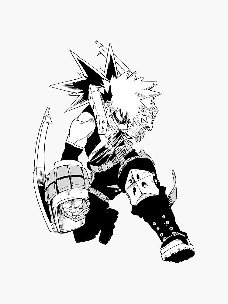 Pegatina Pegatina My Hero Academia Katsuki Bakugo Manga Cap De