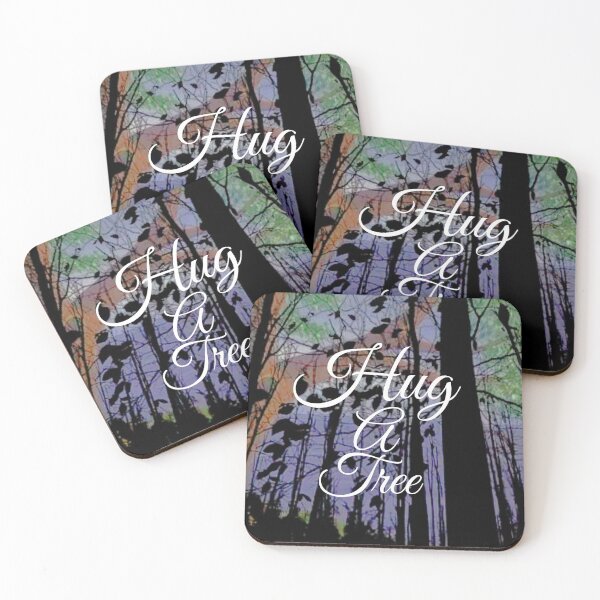 Item preview, Hug A Tree  text art designed and sold by Aquila Light Pictures.