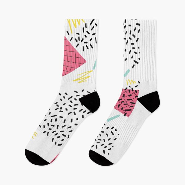 Item preview, Memphis disco (white) designed and sold by flockadoodle.