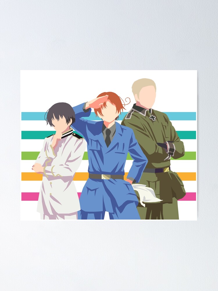 Fanart] Axis Powers Minimalist Wallpaper : r/hetalia