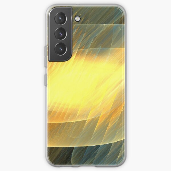 Yellow Blue Ribbons Samsung Galaxy Soft Case