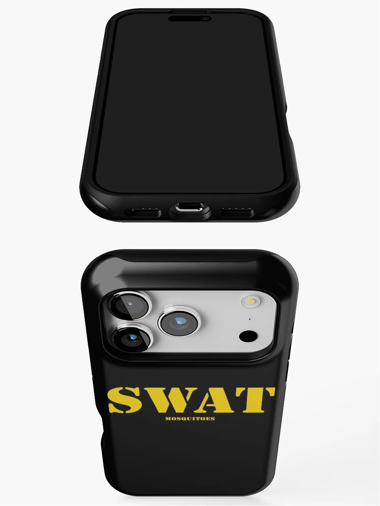 Imagen 3 de 4, Funda de iPhone con la obra Mosquitos SWAT [Roufxis-Rb], diseñada y vendida por RoufXis.