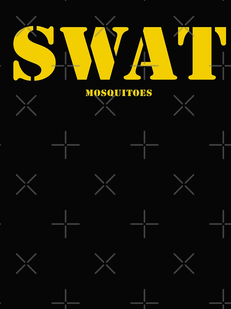 Imagen 4 de 4, Camiseta holgada boxy con la obra Mosquitos SWAT [Roufxis-Rb], diseñada y vendida por RoufXis.
