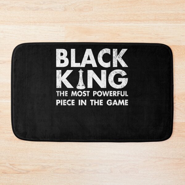 Item preview, Black King The Most Powerful Piece in the Game Shirt - African Black Pride History Chess King designed and sold by Simeon	 Dorelus.