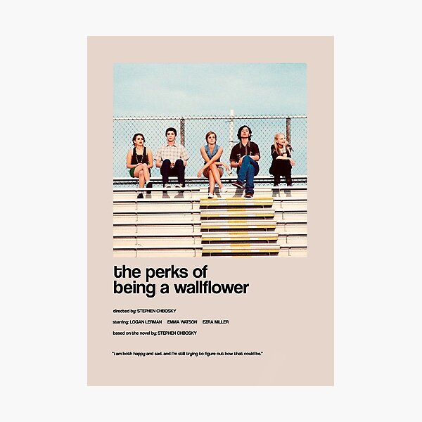 the perks of being a wallflower - Alternate Minimal Cover Photographic Print