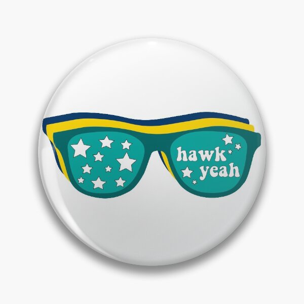 Item preview, UNCW Hawk Yeah Sunglasses designed and sold by nataliearttt.