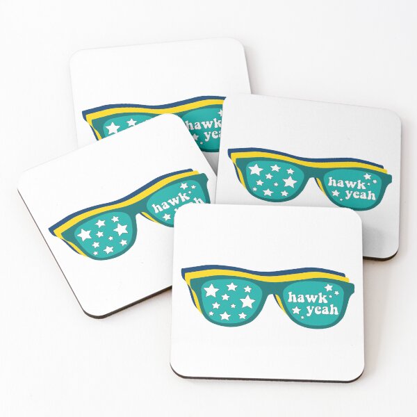 Item preview, UNCW Hawk Yeah Sunglasses designed and sold by nataliearttt.