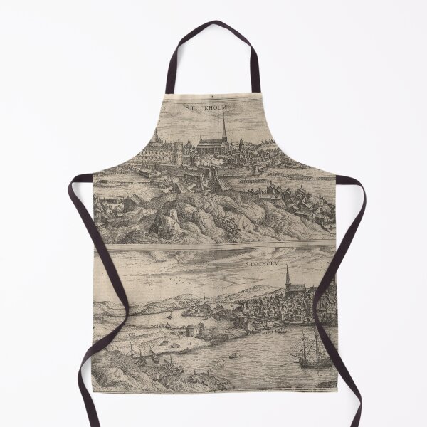 Item preview, Mapa vintage de Estocolmo, Suecia (1588) designed and sold by BravuraMedia.