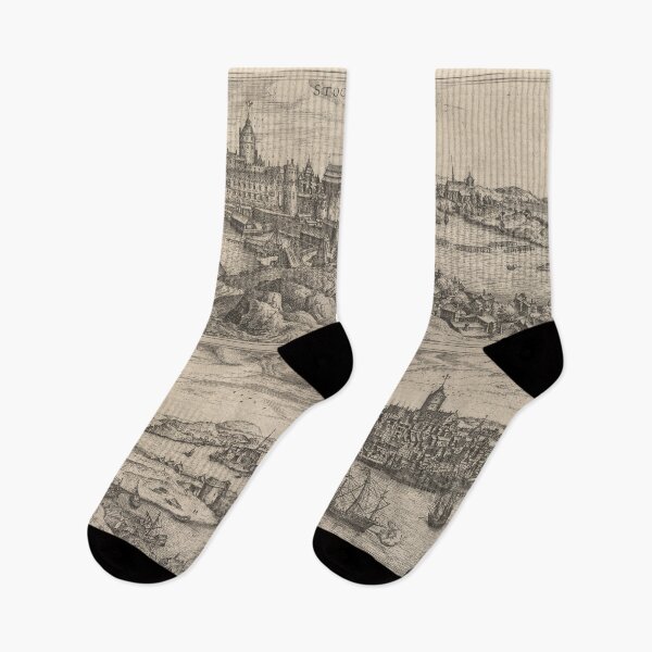 Item preview, Mapa vintage de Estocolmo, Suecia (1588) designed and sold by BravuraMedia.