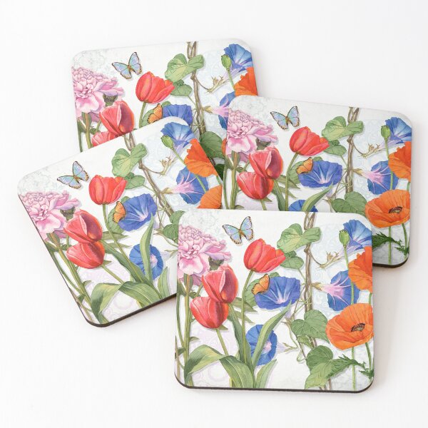 Item preview, Botanical Flowers 2 designed and sold by Lynnea Washburn.