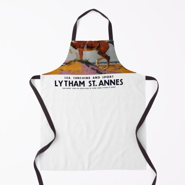 Item preview, Railway Poster Lytham St Annes designed and sold by stickart-marek.