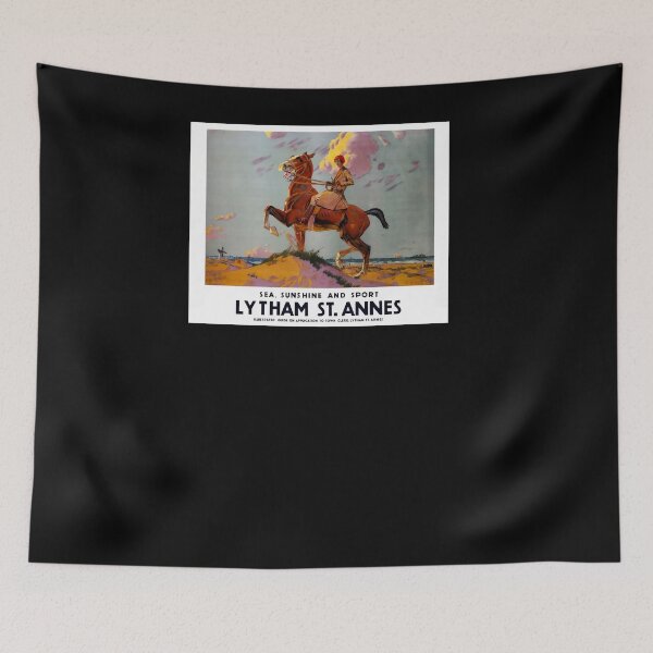 Item preview, Railway Poster Lytham St Annes designed and sold by stickart-marek.