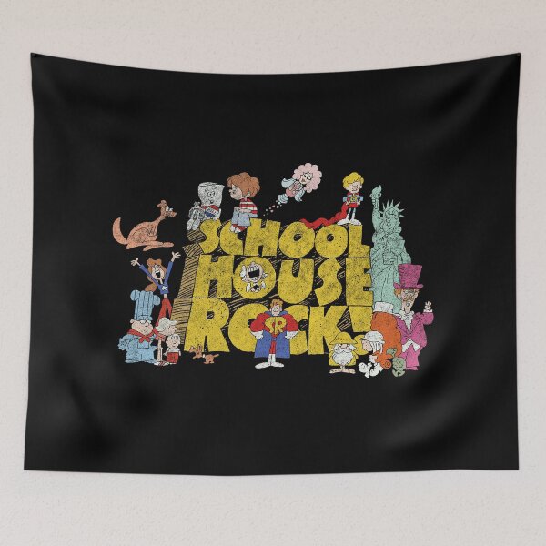 Item preview, School House Rock - distressed designed and sold by 13thFloorDesign.