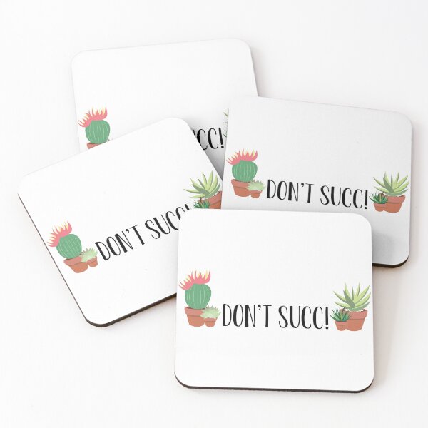 Item preview, Don't Succ! Funny Succulent Plant Pun! Plant Lover Desert Vibes! Black Font Version designed and sold by AlwaysGrowing.