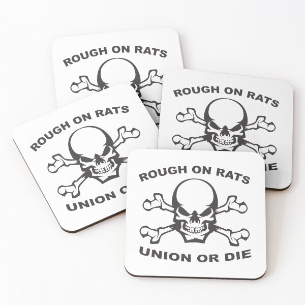 Item preview, Rough on Rats union or die designed and sold by RossDillon.