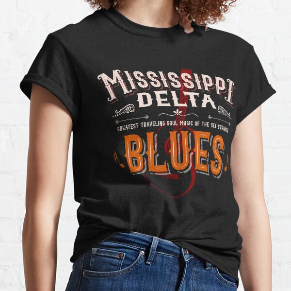 Mississippi Delta Blues Guitar Classic T-Shirt