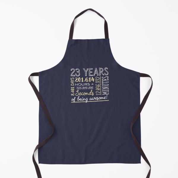 Item preview, 23rd Birthday Gifts - 23 Years of being Awesome in Hours & Seconds designed and sold by betternotes.