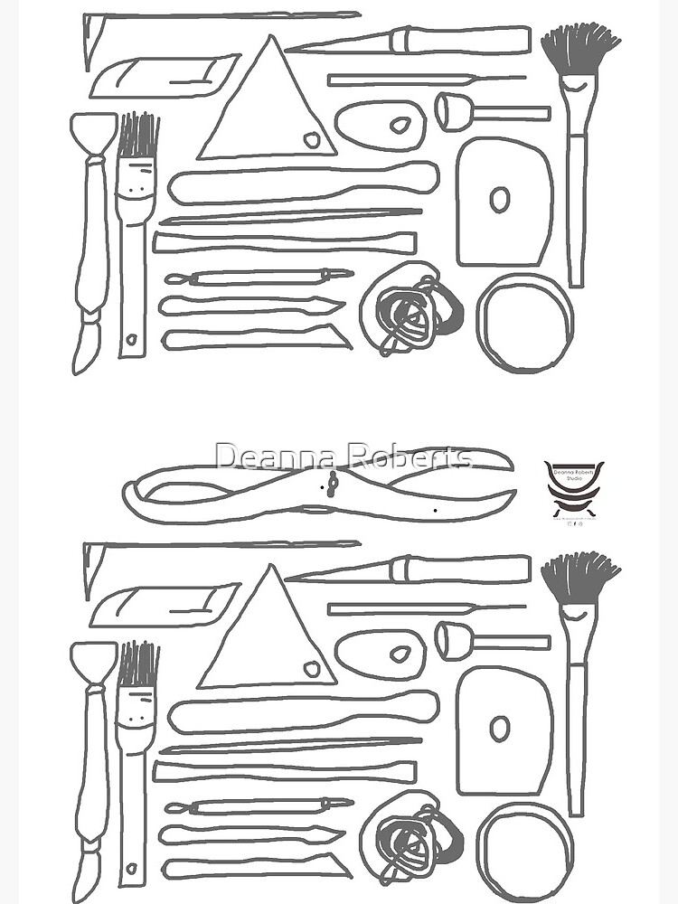 POTTERY TOOLS by ThinkinPictures