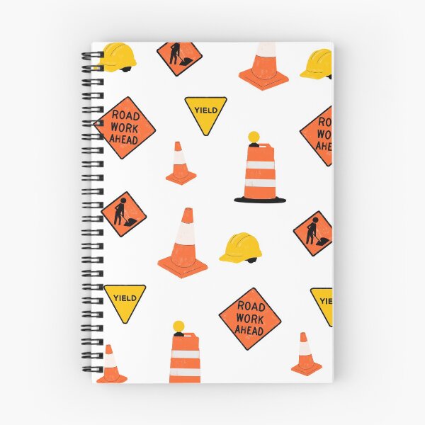 Item preview, Transportation Construction Engineer Pattern with White Background  designed and sold by WildeandCo.
