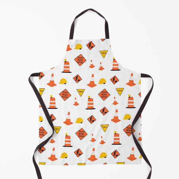 Item preview, Transportation Construction Engineer Pattern with White Background  designed and sold by WildeandCo.