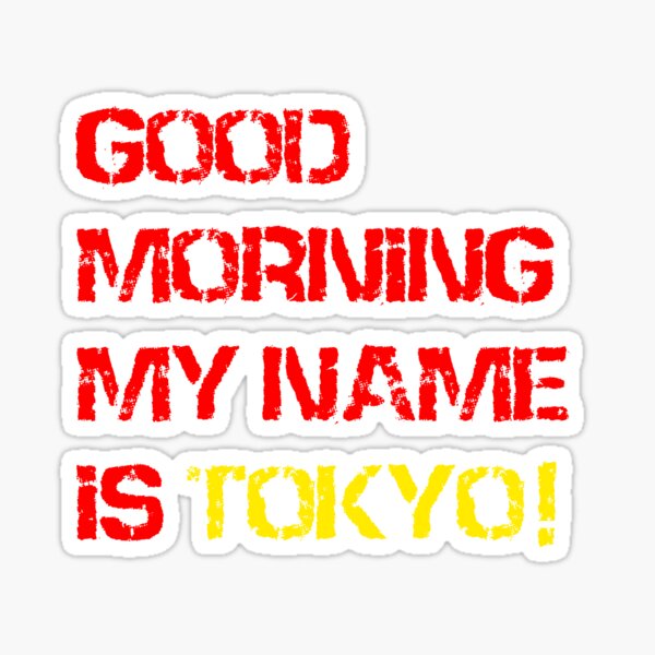 Tokyo S Revenge Goodmorningtokyo Sticker By Hefallsasleep Redbubble - tokyo tshirt roblox