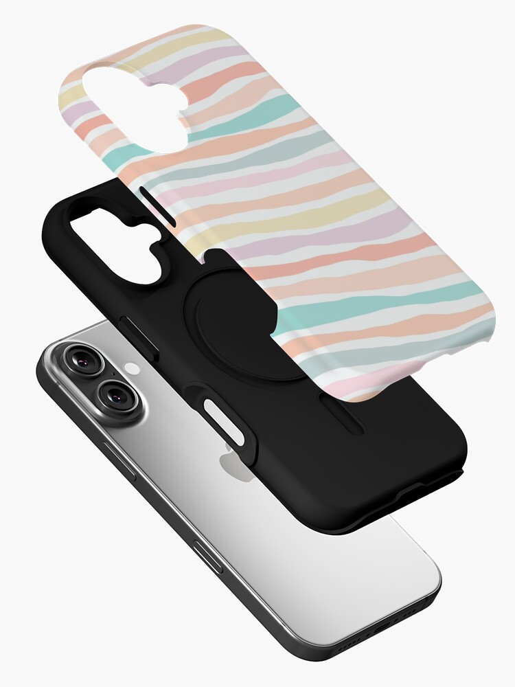 Thumbnail 2 of 4, iPhone Case, Colorful Stripes designed and sold by raluca20.