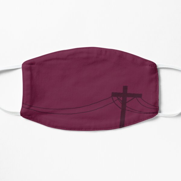 Telephone Pole Flat Mask
