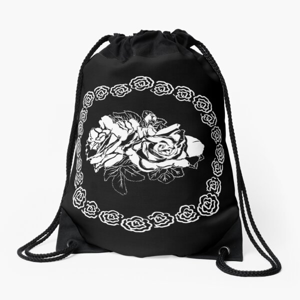 Rose End Drawstring Bag