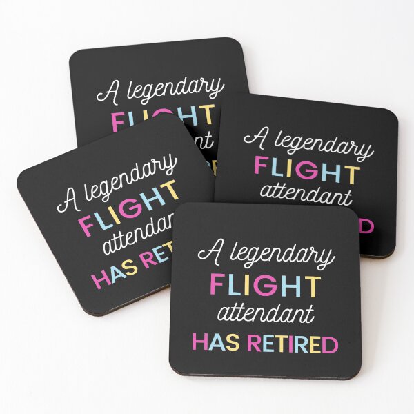 Item preview, A legendary flight attendant has retired designed and sold by hasnimed.