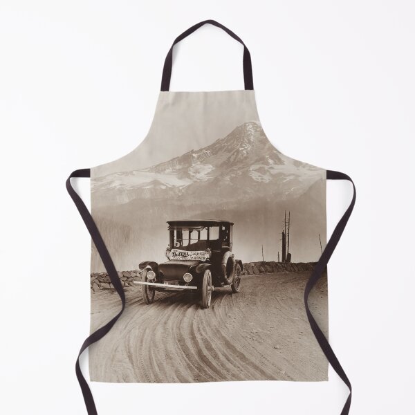 Item preview, Vintage Electric Car and Mt. Rainier - 1919 designed and sold by warishellstore.