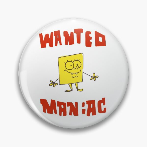 Item preview, WANTED MANIAC Inspired from SpongeBob SquarePants designed and sold by AboutAbove.